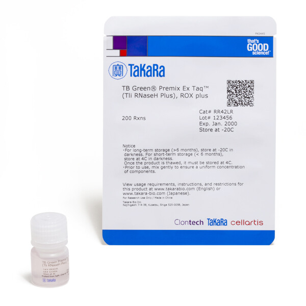 TB Green染料法定量试剂盒（1ml/管,5ml ROX预混）(LR × 5) - Takara