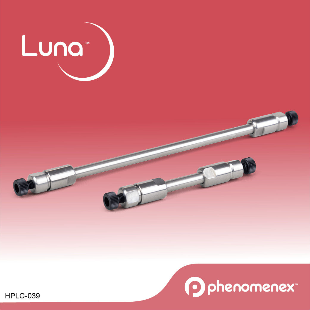 飞诺美 Luna 5 µm C18(2) 100 Å 50 x 3 mm 液相柱 - 艾杰尔飞诺美