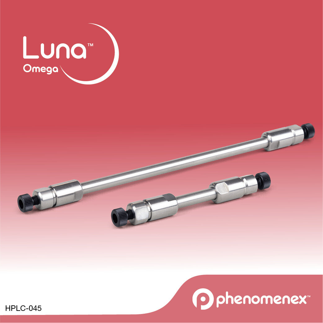 飞诺美 Luna Omega 3 µm C18 100 Å 100 x 2.1 mm, Ea 液相柱 - 艾杰尔飞诺美