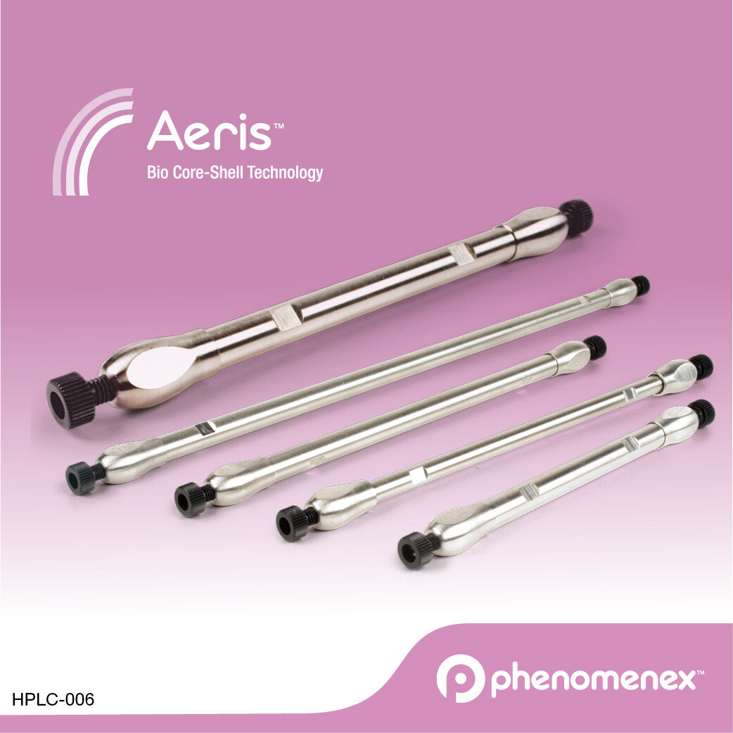 Aeris 制备柱 5 µm PEPTIDE XB-C18 100 Å 150 x 10.0 mm - 艾杰尔飞诺美