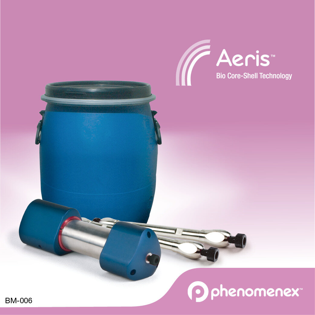 Aeris 3.6 µm PEPTIDE XB-C18 100 Å Bulk Packing, 1 g - 艾杰尔飞诺美