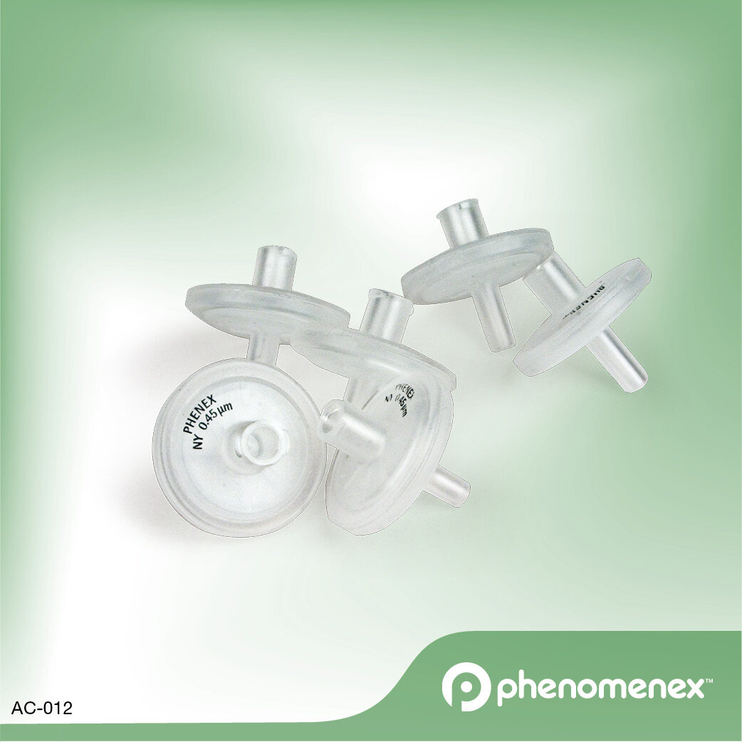 飞诺美-SP Phenex-PES Syringe Filters, 28 mm dia. 0.45 µm, Non-Sterile, Luer/Slip - 艾杰尔飞诺美