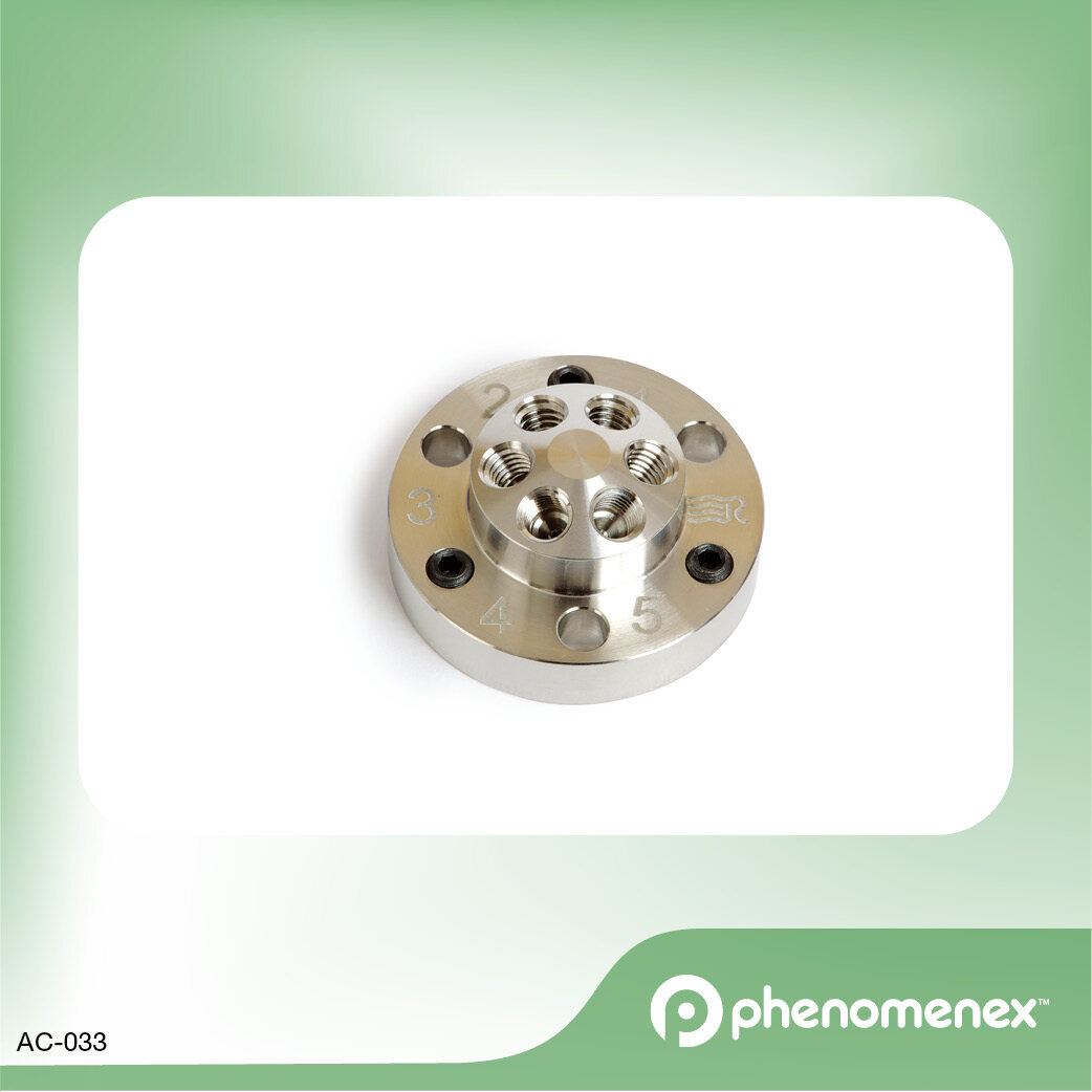 飞诺美-SP Rheodyne Stator, S.S. for Valve Models 7125 and 7010, 20° - 艾杰尔飞诺美
