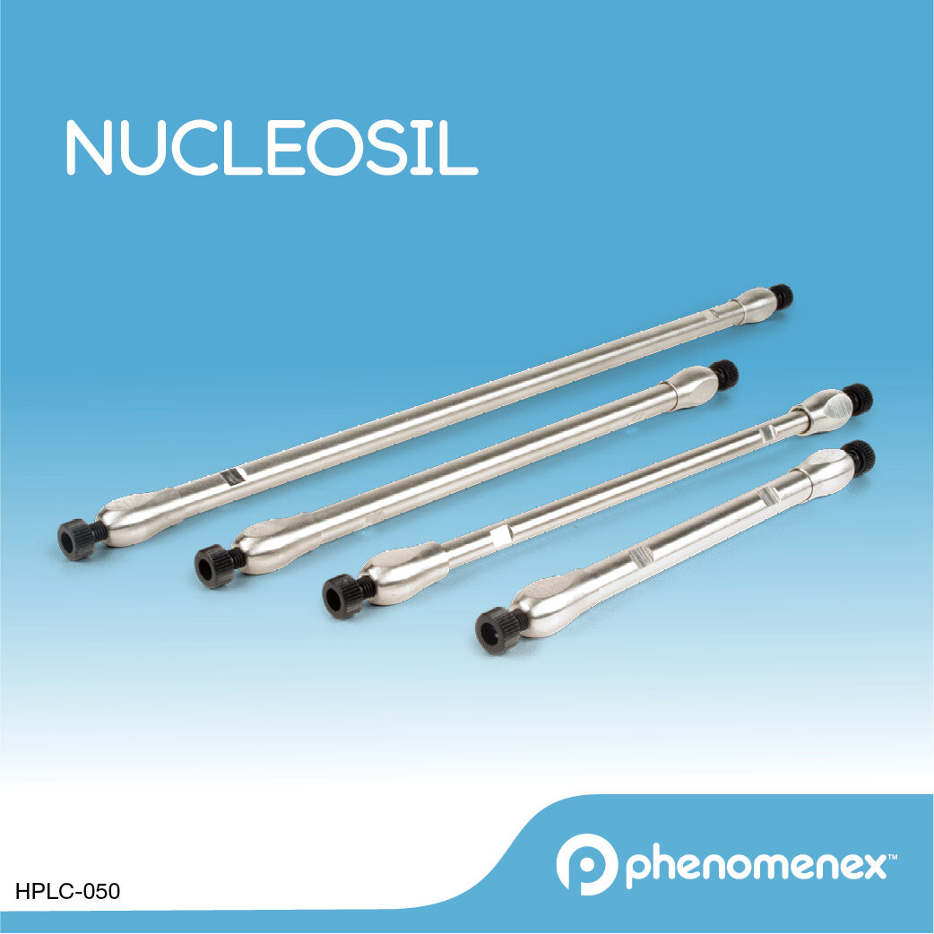 飞诺美 Nucleosil 5 µm C18 100 Å 125 x 4.0 mm 液相柱 - 艾杰尔飞诺美