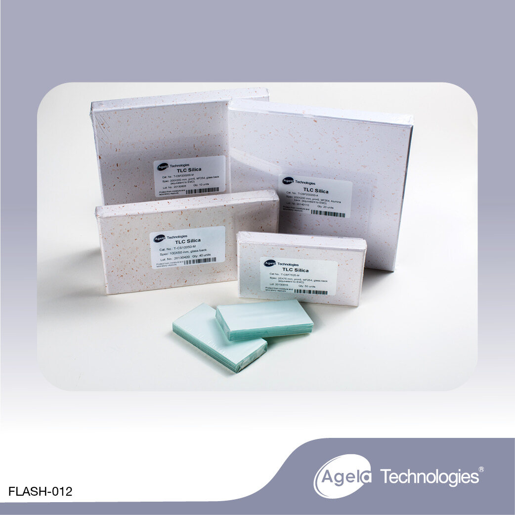 艾杰尔 TLC Plates Silica; 25×75mm; 60A; 50pill/box;MF254; PH=5 - 艾杰尔飞诺美