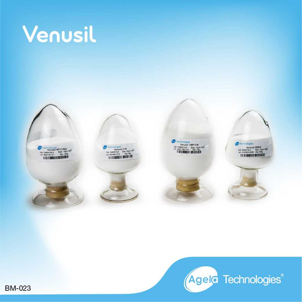 艾杰尔 Venusil XBP Silica Sorbent 5μm, 100A, 10g/bottle - 艾杰尔飞诺美