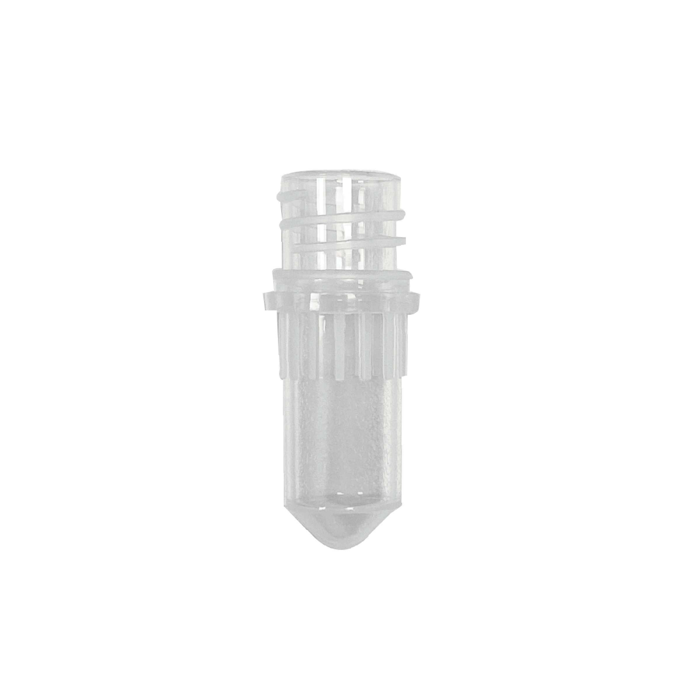 0.5ml 高位螺帽管体,无盖,无色,不可立,灭菌