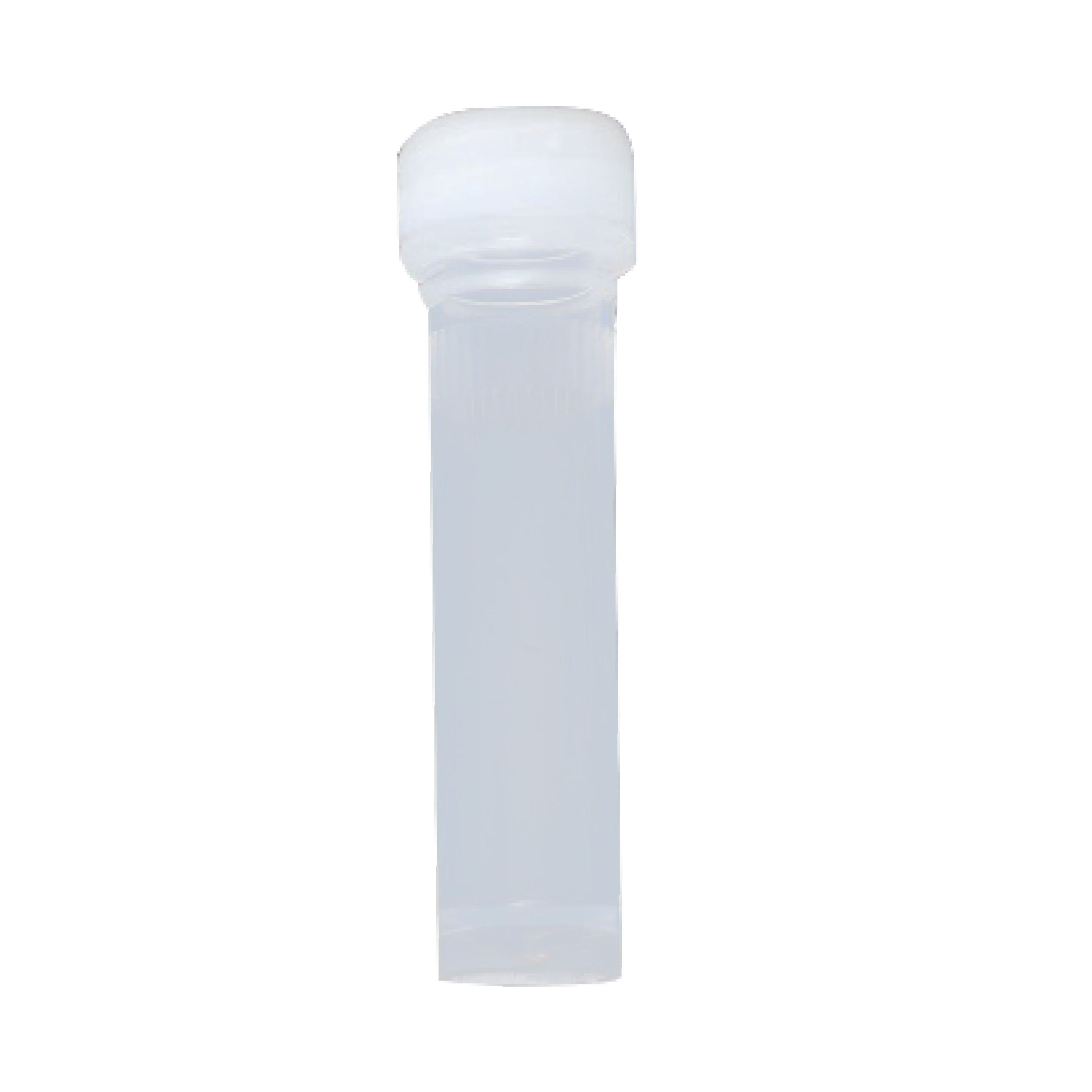 2.0mL 透明螺口储存管,白色盖,可立,无O型圈,灭菌