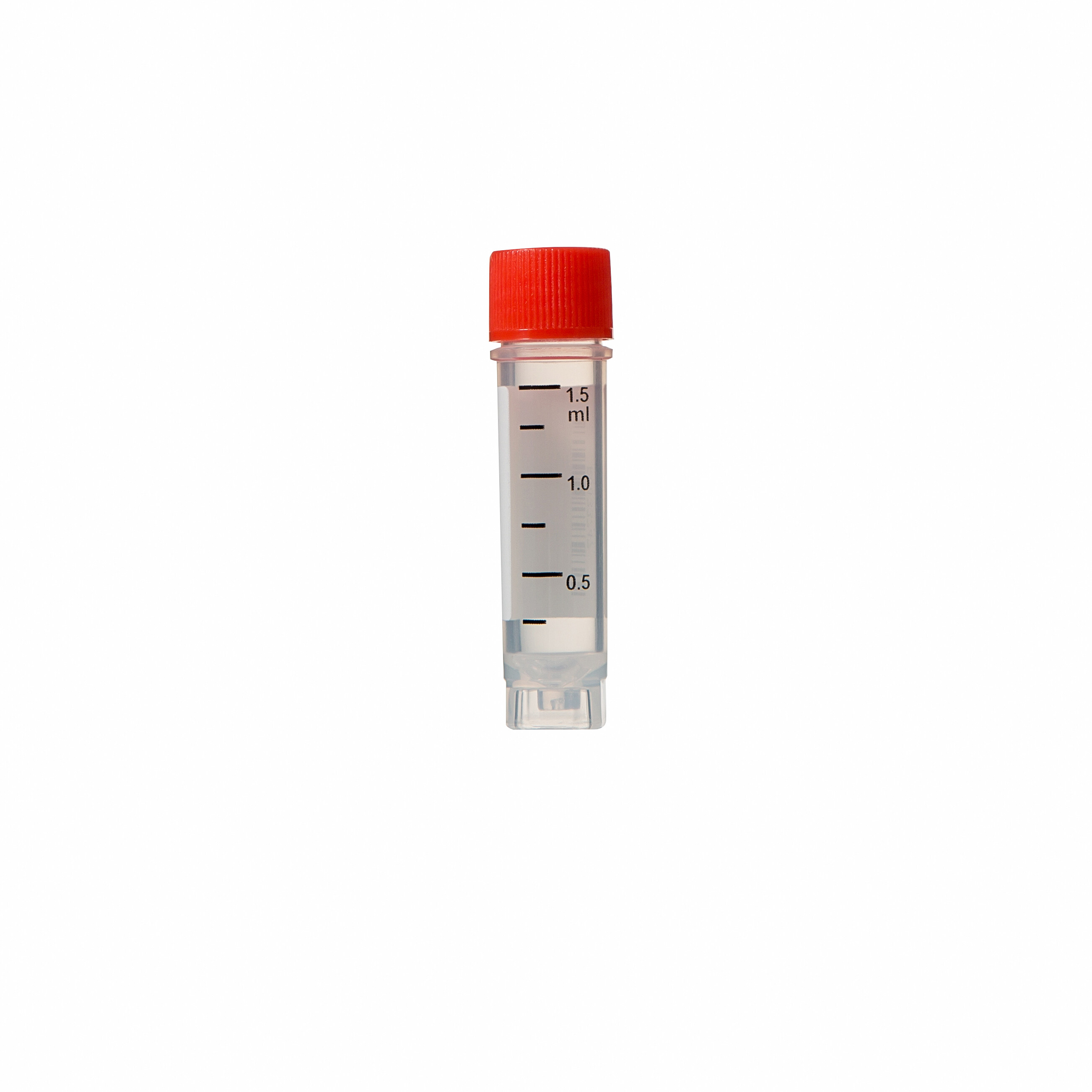 1.5mL 外旋冻存管,红色平盖,灭菌,袋装