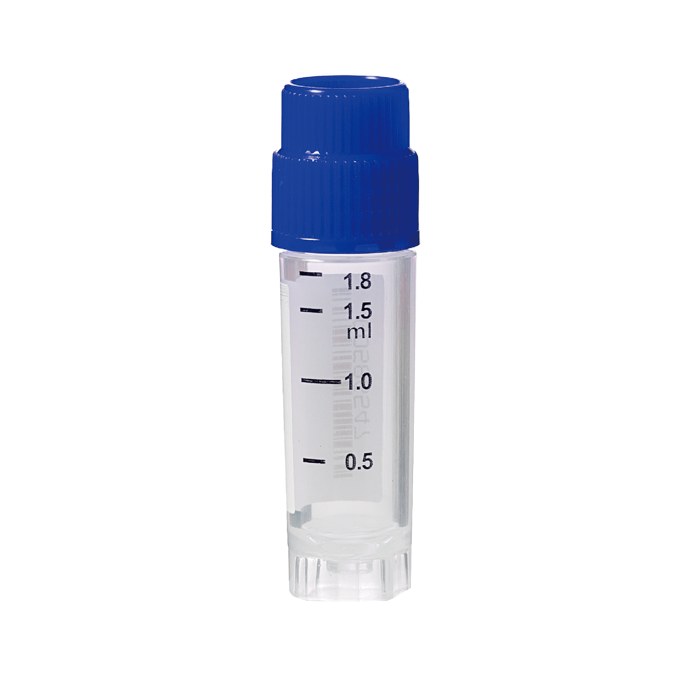 2.0mL 外旋冻存管，蓝色凹盖，灭菌，袋装 - 百赛利德