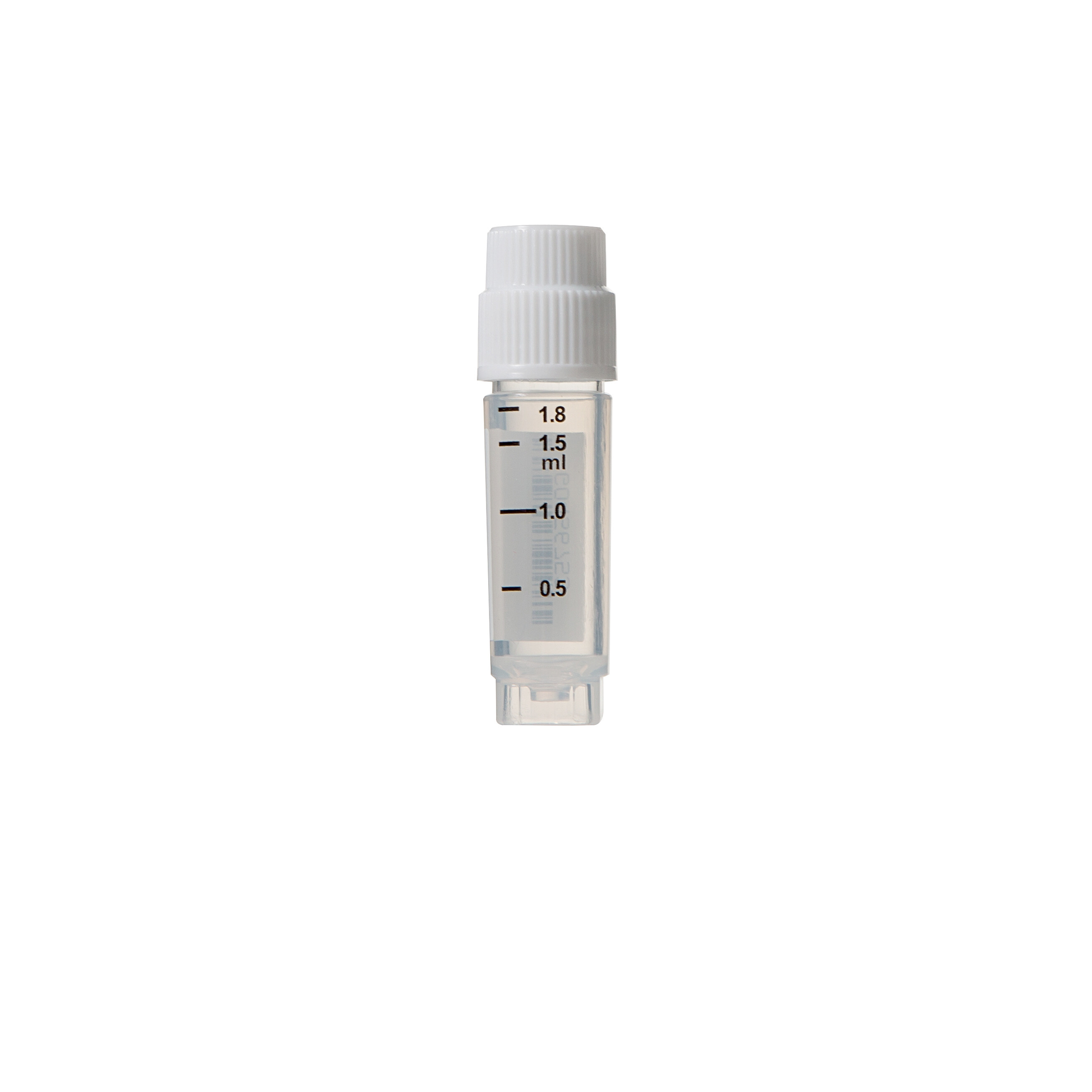 2.0mL 外旋冻存管，白色凹盖，灭菌，袋装 - 百赛利德