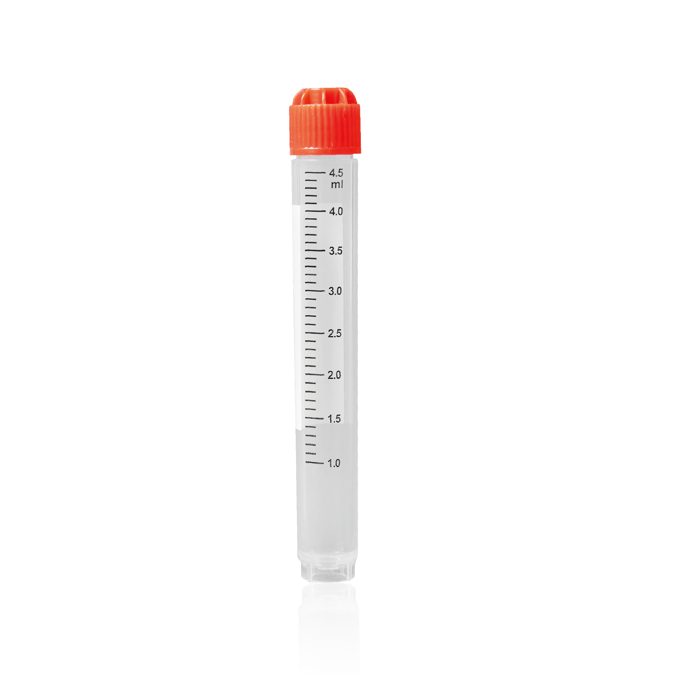 5.0mL 外旋冻存管,红色自动化盖,灭菌,袋装