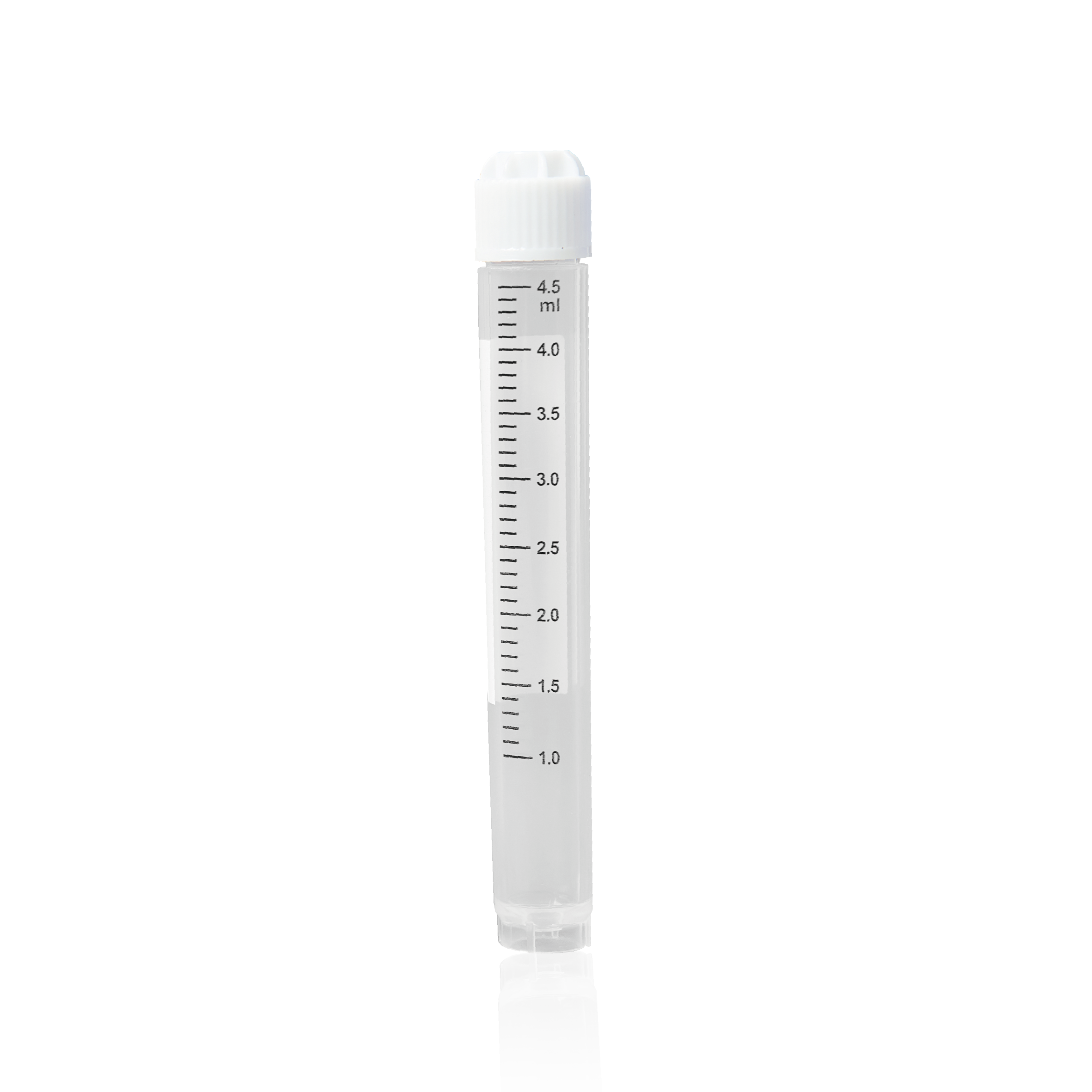 5.0mL 外旋冻存管,白色自动化盖,灭菌,袋装
