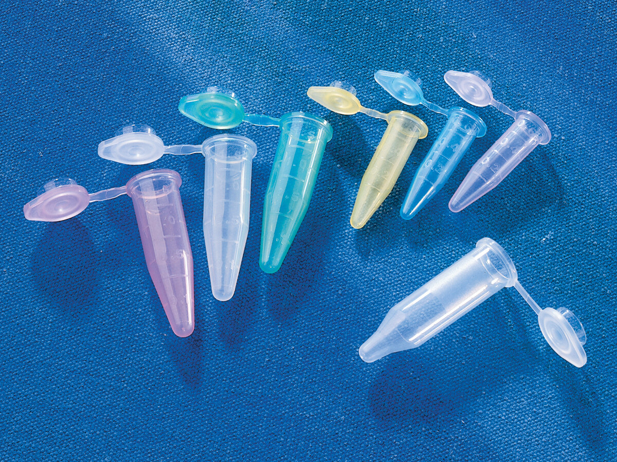 按压盖微量离心管（0.65ml、混色，非灭菌） - Corning