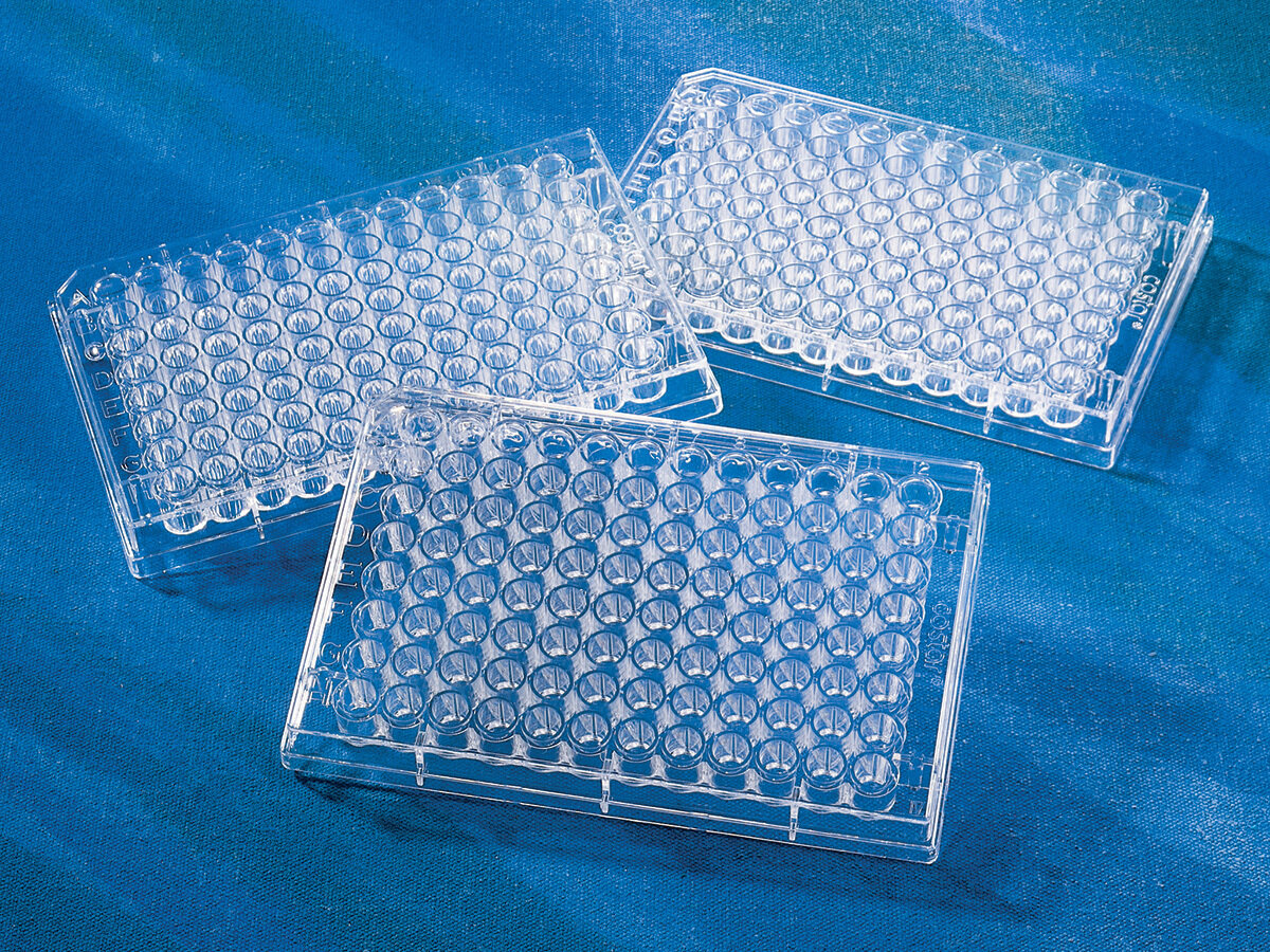 微孔板（96孔、320ul、透明、V底、不带盖、非灭菌、PS材质、带条码） - Corning