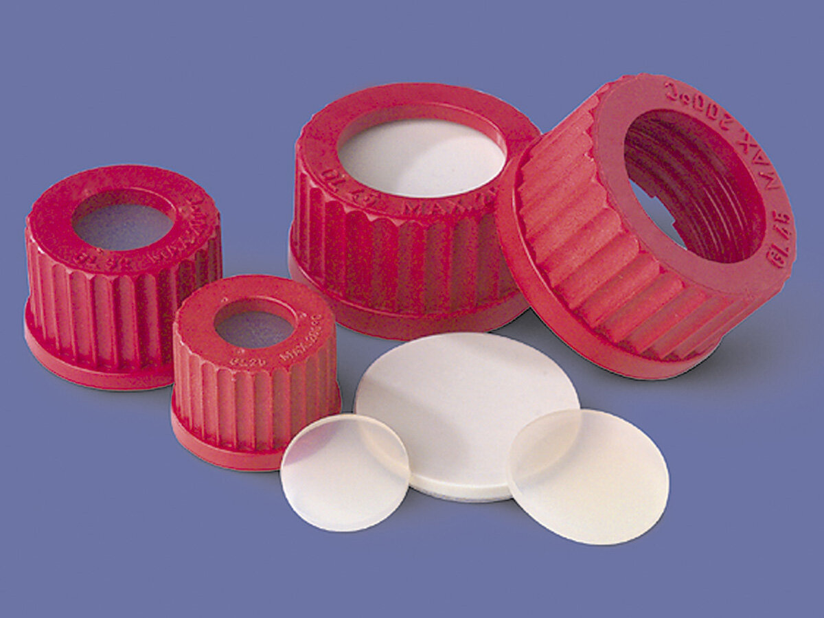 隔膜，PTFE/硅胶垫，GL45 - Glass
