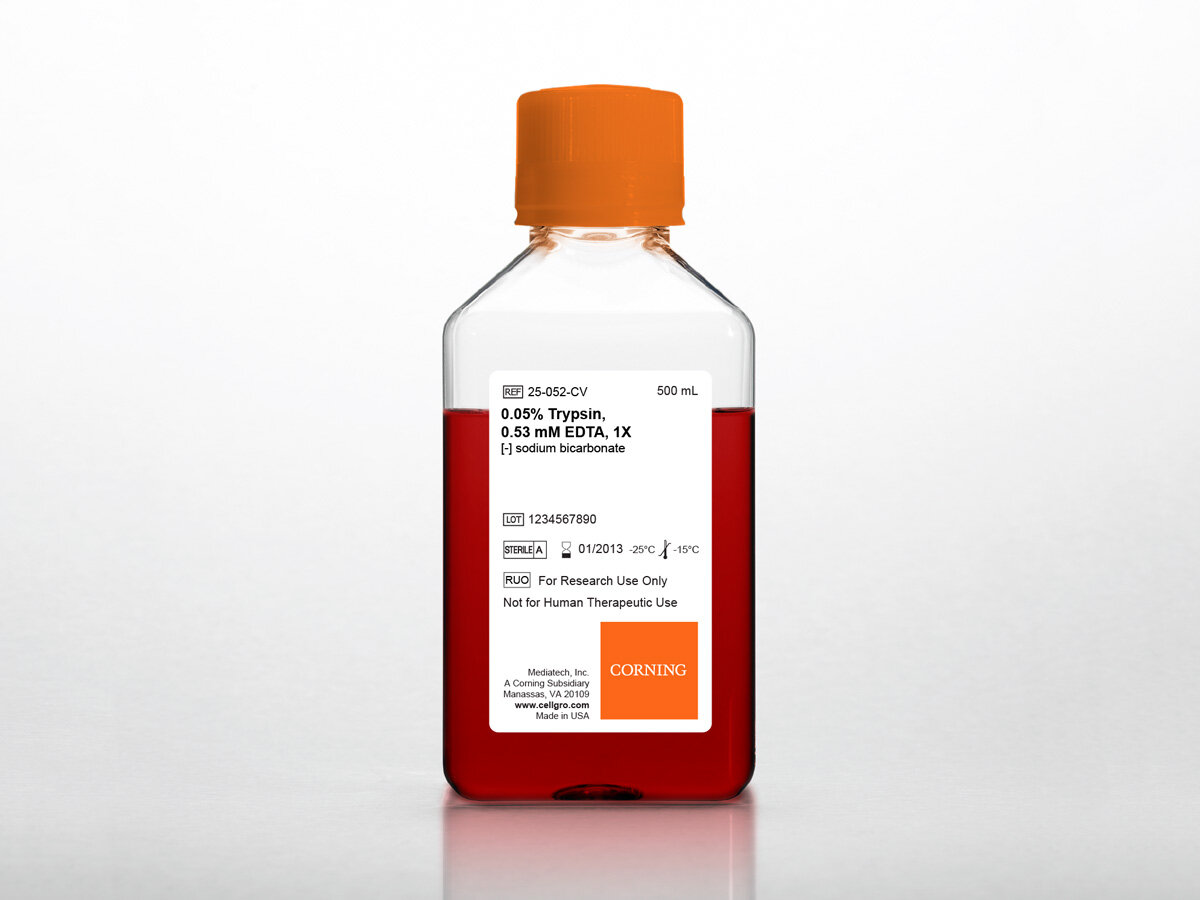 1x 0.05% 胰酶（0.53 mM EDTA in HBSS ，不含钙镁） - Cellgro