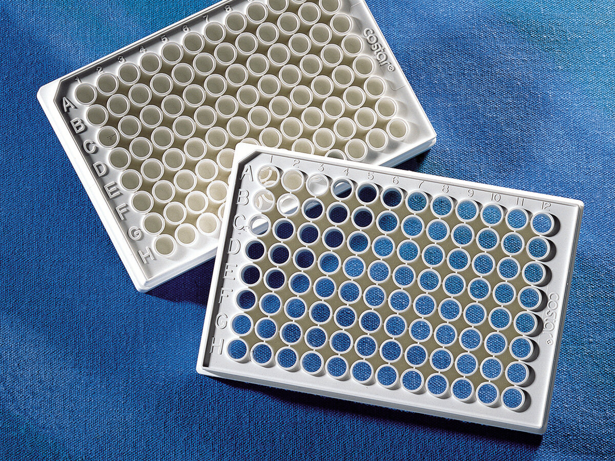 96孔板，白色，平底，NBS表面，未灭菌 - Corning