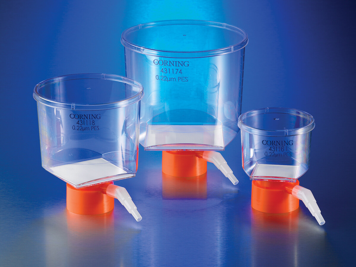 瓶顶式真空过滤器（500ml、NY膜、0.2um、无菌） - Corning