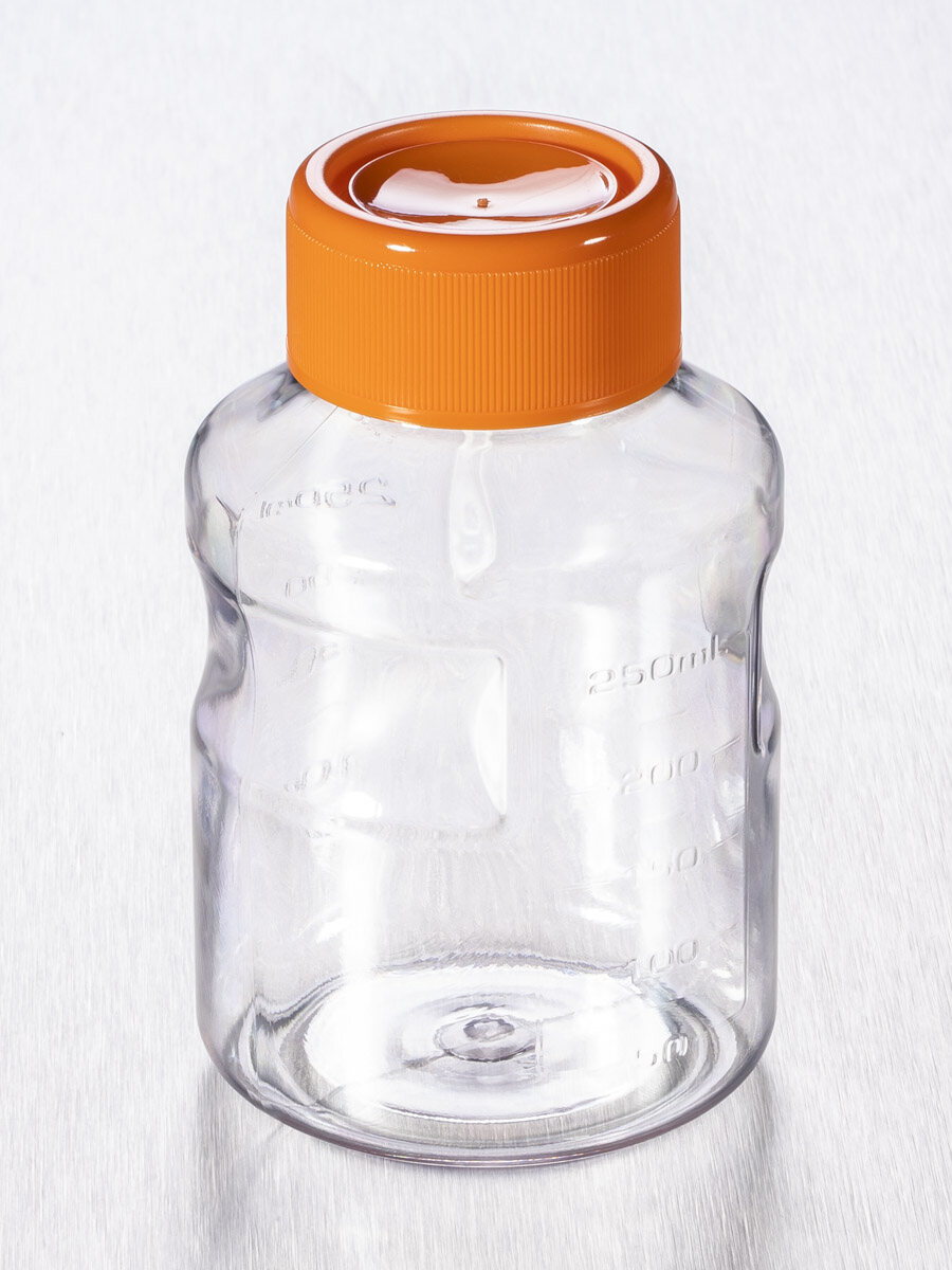 储液瓶（250ml、易握式、PS材质、瓶颈45mm、无菌） - Corning