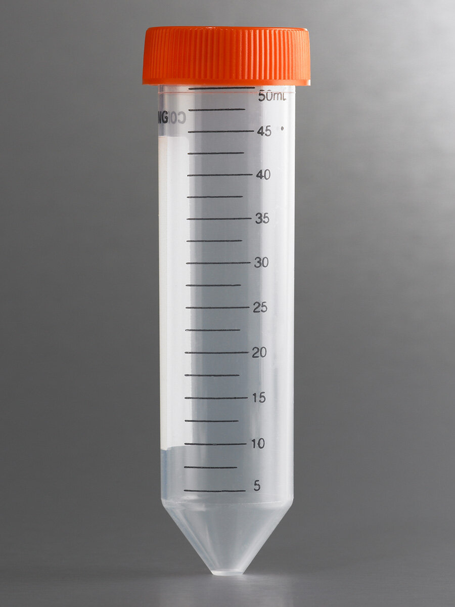 离心管（50ml 、PP材质、密封盖、架装、灭菌） - Corning