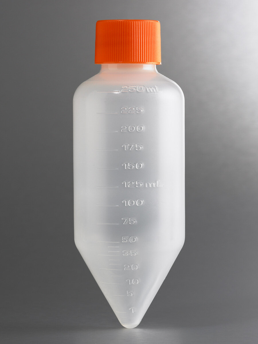 离心管（250ml 、PP材质、密封盖，灭菌） - Corning