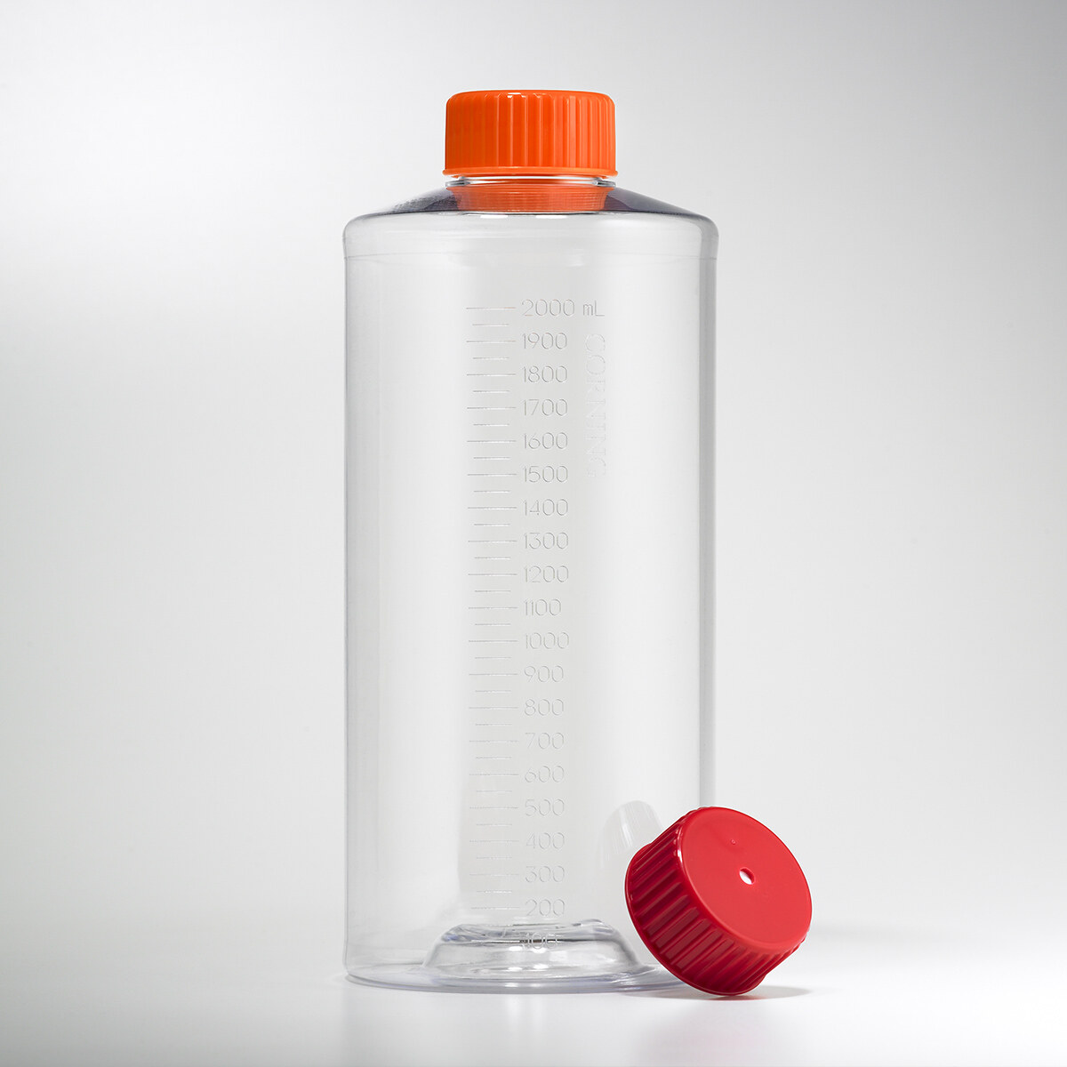 常规滚瓶（ 850cm²、CellBIND表面、易握盖、带刻度、22个/包） - Corning