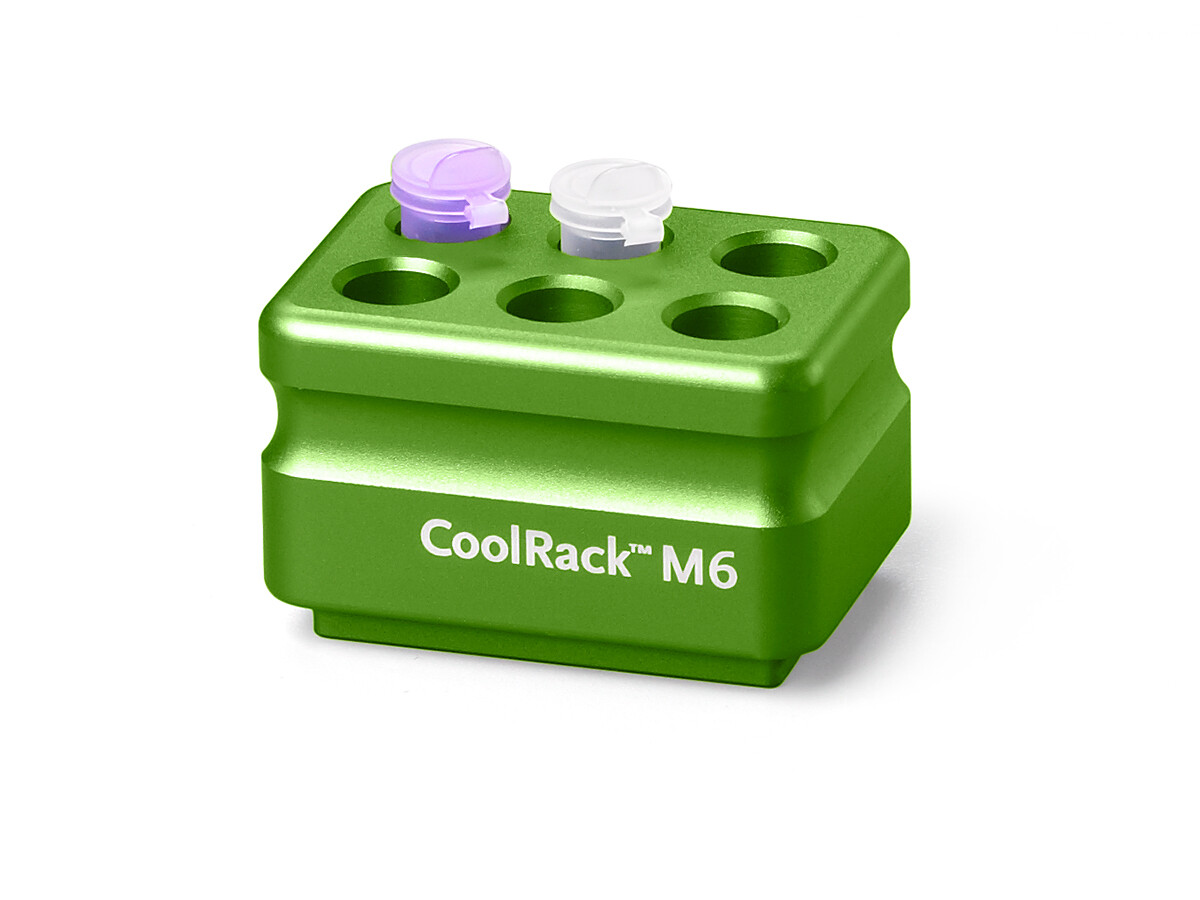 热传导模块（M6，绿色，可放6个1.5或2.0ml微量离心管） - CoolCell