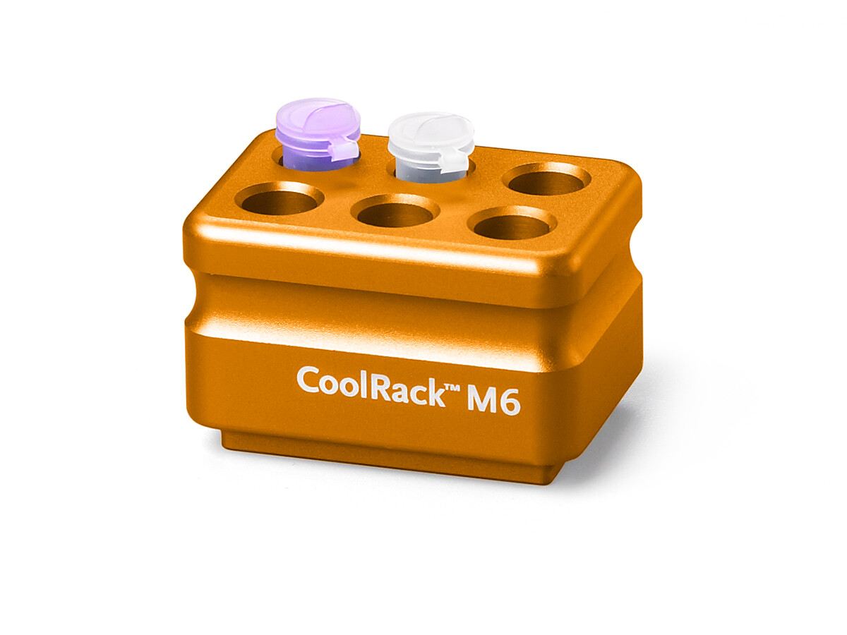 热传导模块（M6，橙色，可放6个1.5或2.0ml微量离心管） - CoolCell