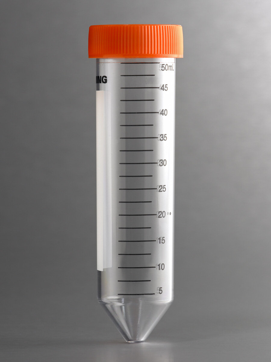 离心管（50ml 、PP材质、密封盖、架装、灭菌） - Corning