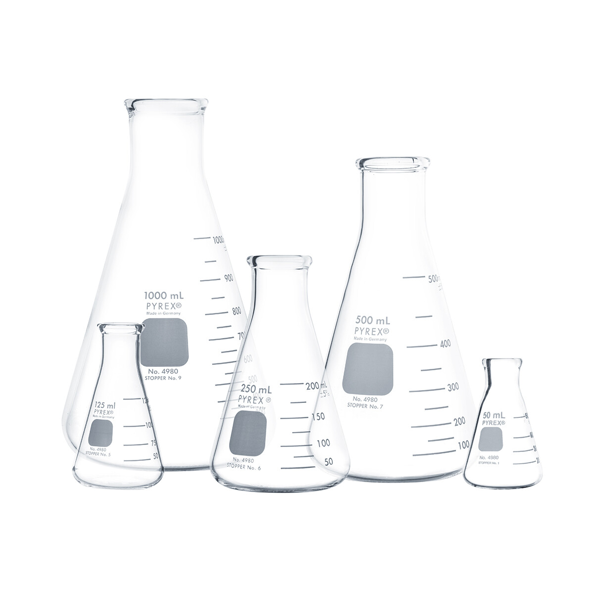三角摇瓶配件，1个/箱 - Glass