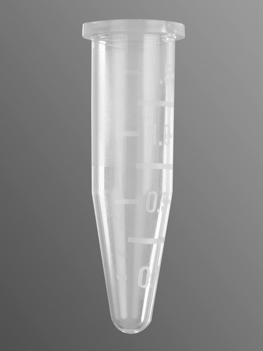 按压盖微量离心管（1.5ml、PP材质、透明、无盖、袋装，灭菌） - Axygen