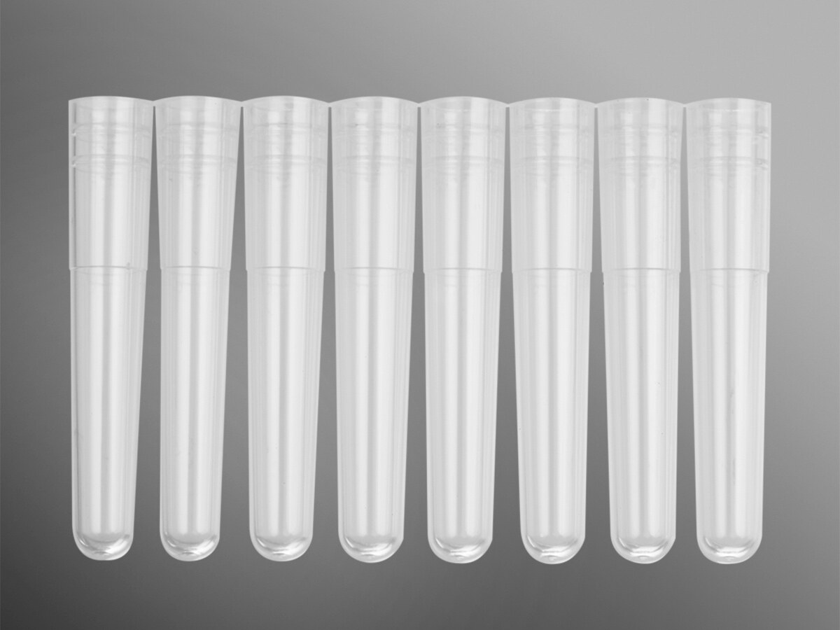 迷你管（1.1mL，8联管、袋装，非灭菌，PP材质） - Axygen