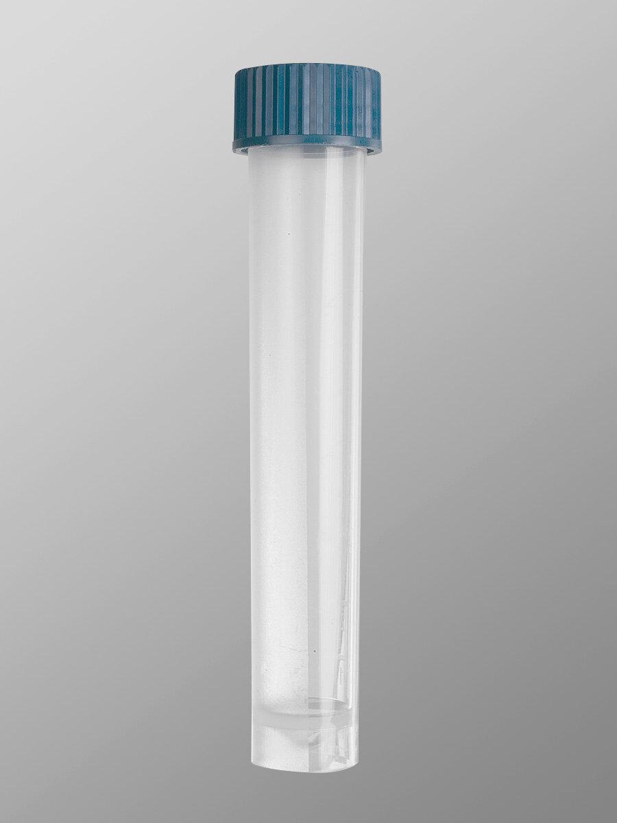 可立式螺旋盖离心管（10ml、PP材质、透明、袋装，蓝色盖、可自立、灭菌） - Axygen