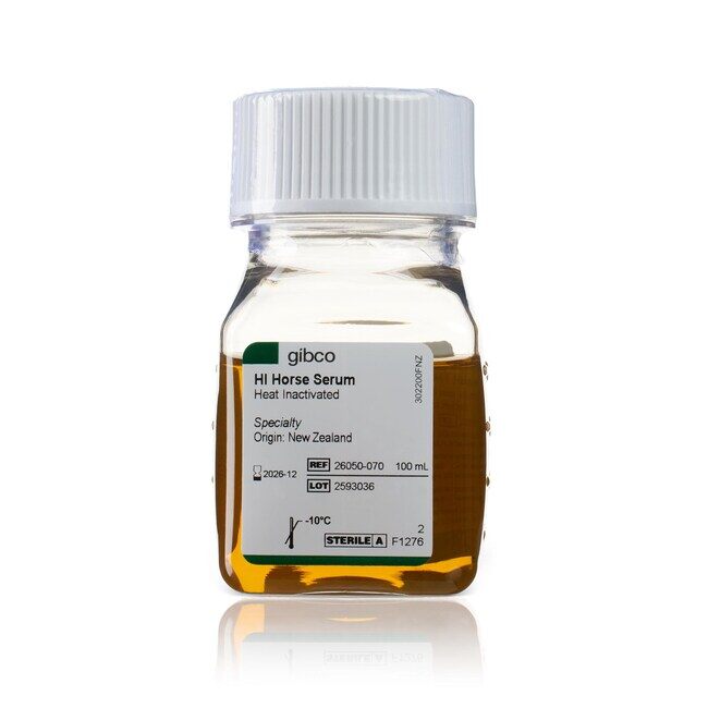 HORSE SERUM HEAT INACTIVATED 100ML - ThermoFisher