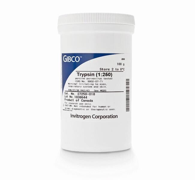 TRYPSIN, 1/250 100G - ThermoFisher