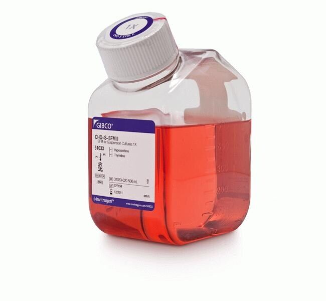CHO S SFM II 500ML - ThermoFisher