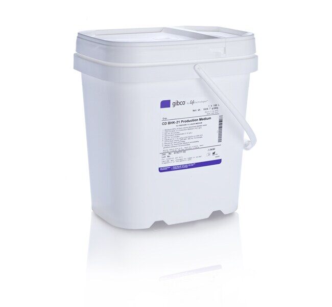 CD BHK-21 PRODUCTION MEDIUM 1 x 100L 1770.7 g/100L - ThermoFisher