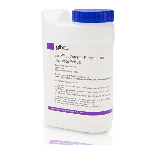Bacto CD Supreme Fermentation Production Medium (FPM) 500 g - ThermoFisher