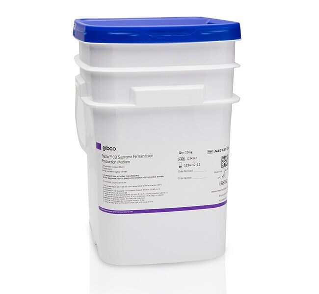 Bacto CD Supreme Fermentation Production Medium (FPM) 10 kg - ThermoFisher