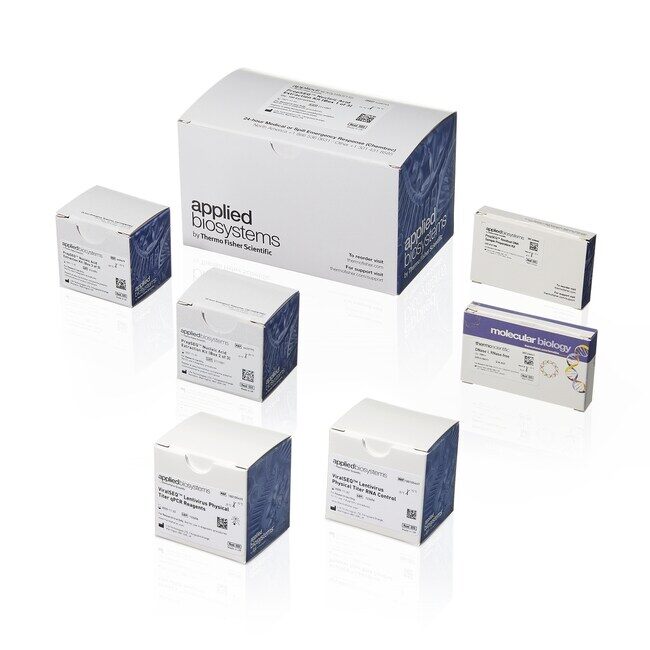 ViralSEQ Lentivirus Physical Titer Kit, and PrepSEQ Nucleic Acid Sample Prep Kit - ThermoFisher