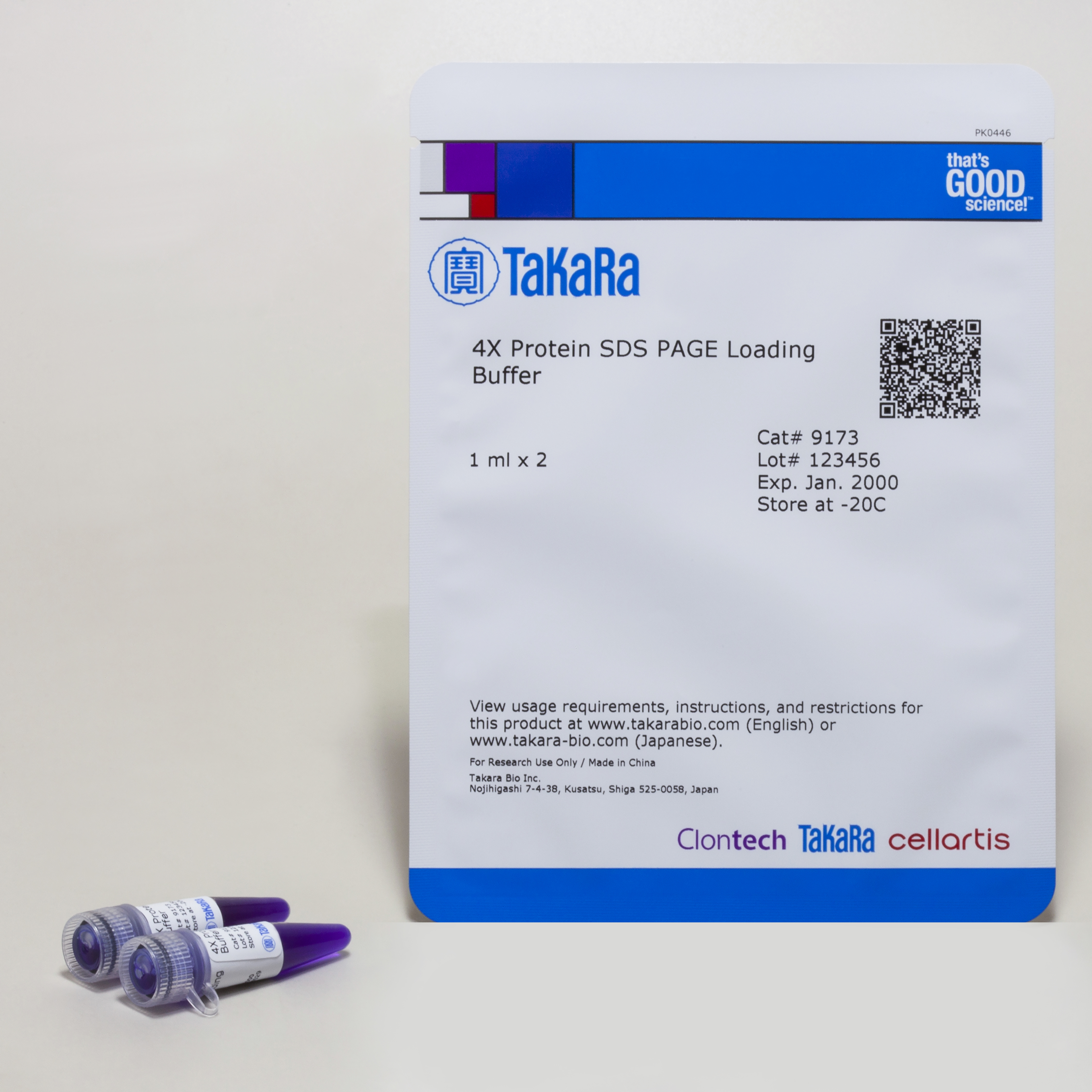 SDS PAGE上样缓冲液4× Protein SDS PAGE Loading Buffer - Takara