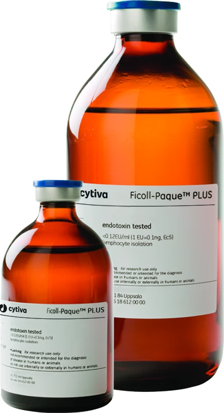Ficoll-Paque PLUS 密度梯度离心介质 6×100 mL - Cytiva