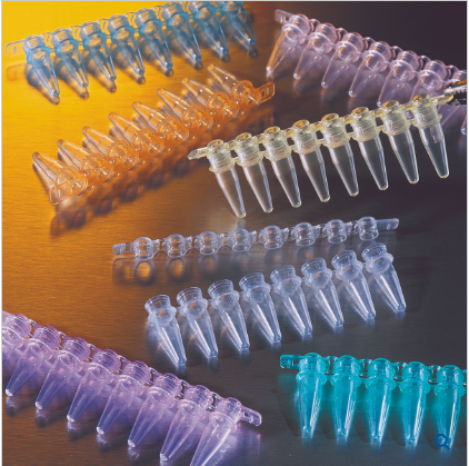 PCR8联管（0.2ml、混色、不含盖、非灭菌） - Corning