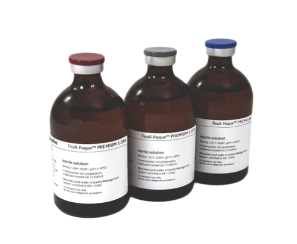 Ficoll-Paque PREMIUM 密度梯度离心介质 1.073 6×100 mL - Cytiva