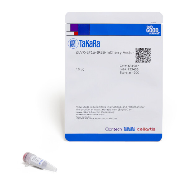 慢病毒—EF-1 Alpha启动子IRES-mCherry荧光蛋白载体 - Clontech