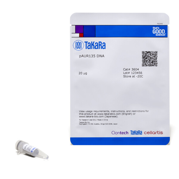酵母菌穿梭载体pAUR135 DNA - Takara