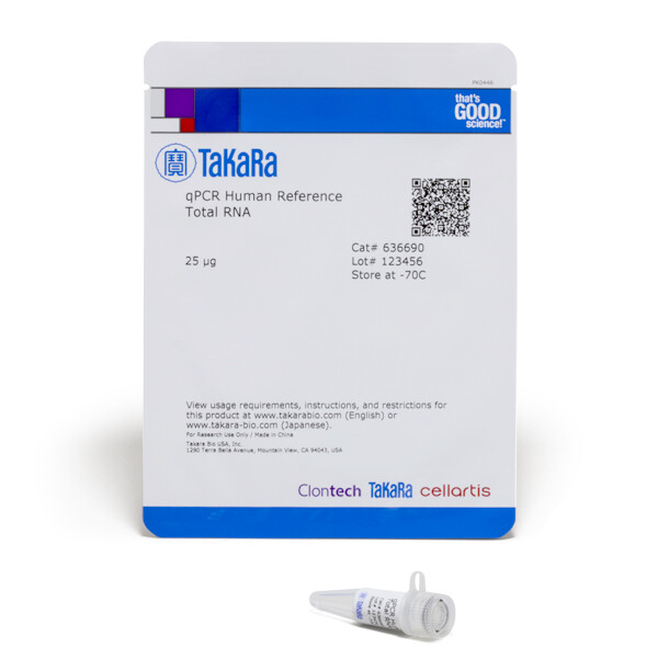 qPCR 用cDNA参照人对照Total RNA - Clontech