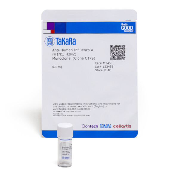 单克隆抗体Anti-Human Influenza A (H1N1, H2N2), Monoclonal (Clone C179) - Takara