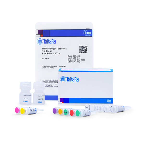 常规起始量链特异性RNA-Seq分析SMART-Seq Total RNA Mid Input - Clontech